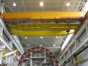 Europe Type Double Girder Overhead Crane For Factory