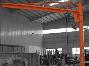 Professional design electrical floor mounted jib crane for sale