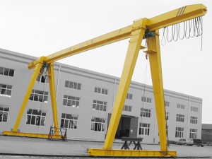 Reliable China Manufacturer Single Girder Gantry Crane with A Frame