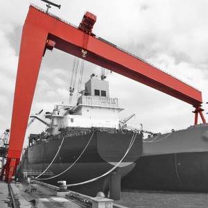 Customized Shipbuilding Gantry Crane for Shipyard