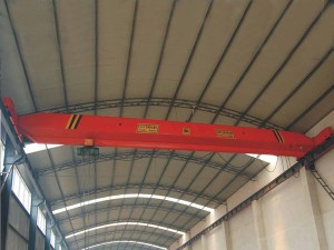 Top running single girder cranes for lifting use