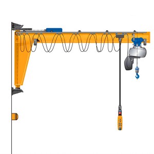 Manufacture wall mounted jib crane for multifunctional usage