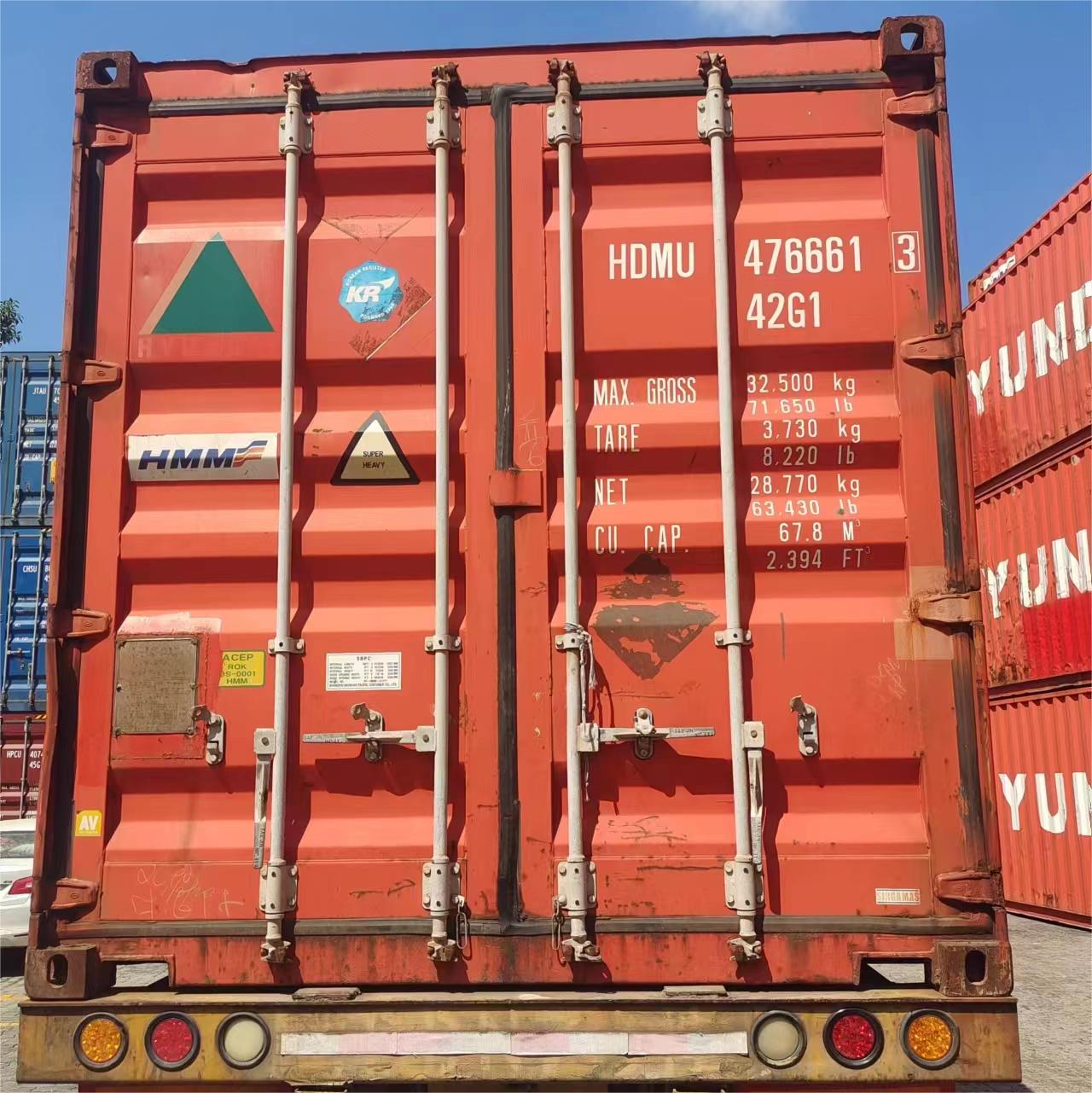 Container de transport uscat standard de 40 ft