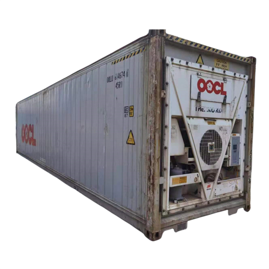 40 pēdu refrižerators, jauns lietots piegādes konteiners