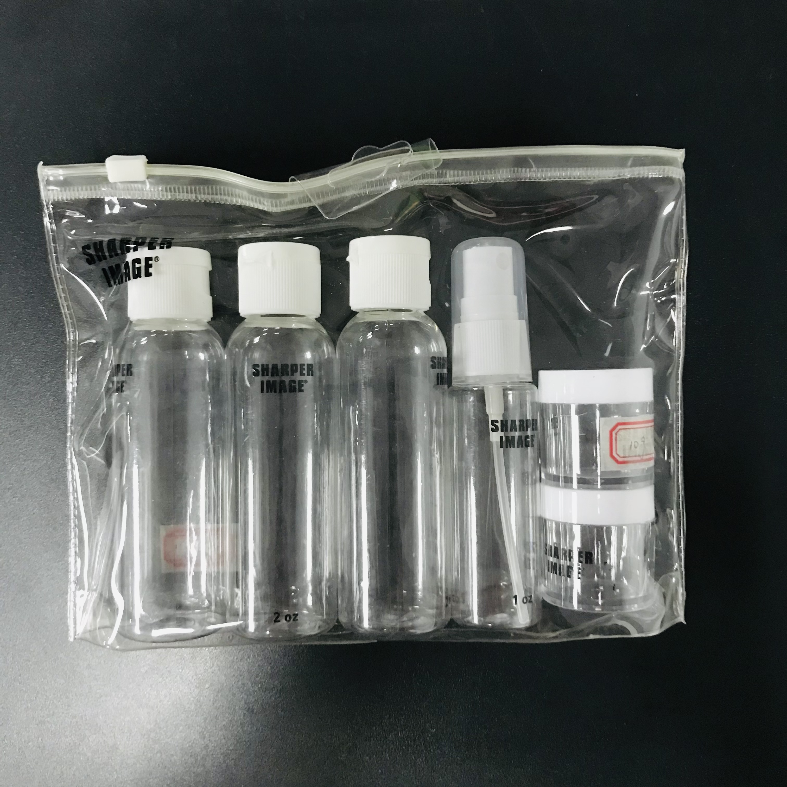 1oz 2oz 10g Customized Plastic Portable Traveling bottle set