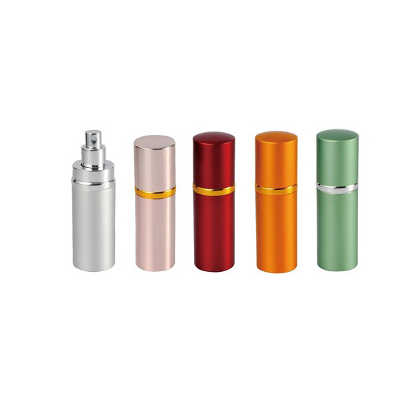 Travel portable glossy perfume sub-bottling glass liner spray bottle