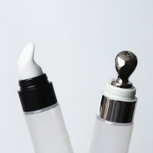 Eye Cream tube airless pump squeeze cosmetic humok nga tubo