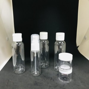 1oz 2oz 10g Naka-customize na Plastic Portable Travelling bottle set