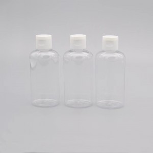 Set de botellas de viaxe de 100 ml Sub-embotellado 2PK Loción Removedor de maquillaxe Botella de humidade