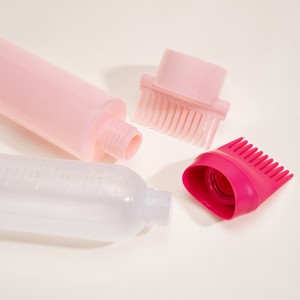 Sisir Rambut jeung Sikat Ngalelep Rambut Aplikator Minyak Sisir Aplikator Botol Plastik