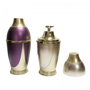 වැඩියෙන්ම අලෙවි වන නොමිලේ සාම්පල Crystal Glass Perfume Scent Atomizer සමග Cap