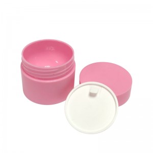 PP Round Cream Jar Plastic Body Container For Cosmetics