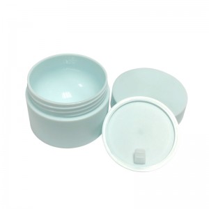 PP Round Cream Jar Plast Body Container Fyrir snyrtivörur