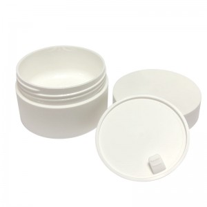 PP кръгъл буркан за крем Пластмасов контейнер за тяло за козметика