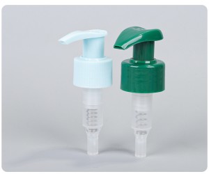 Inner spring 24mm 28mm green plastic lotion pump shampoo soap pump