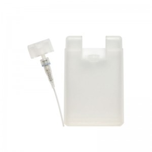 Minimalist Refillable Bottle Hand Sanitizer Credit Card Spray bottle Pocket Empty Perfume Fragrance Cosmetic Container