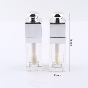 Mini tube à baume à lèvres transparent 5 g Tube à lèvres en plastique vide