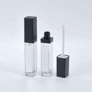 7ml ပန်းရောင် led light frosted clear lipgloss container lip gloss tubes များ
