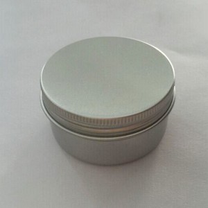 Wholesale aluminum cosmetic jar