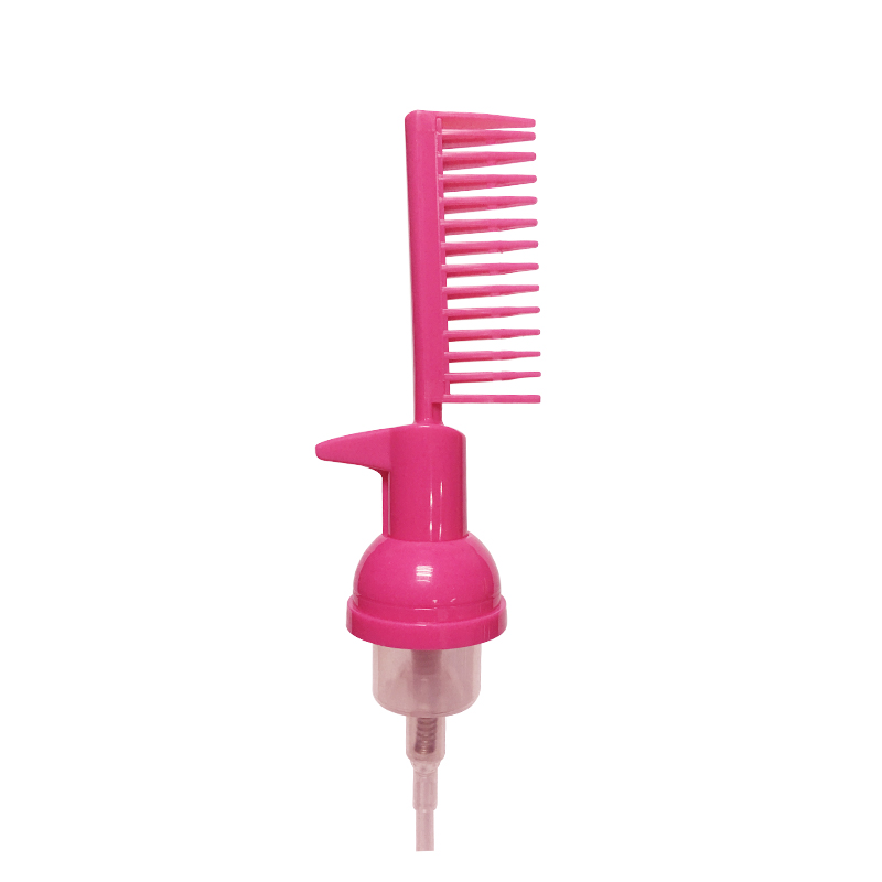 Manufacturers Customized 30mm Plastic Hair Comb Foam Pump