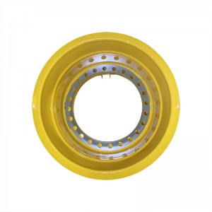 19.50-25/2.5 rim for Construction Equipment rim Wheel loader Volvo L180