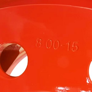 8.00-15 rim for forklift rim Linde