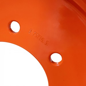 9.75×16.5 rim for Industrial rim Tele Handler Bobcat