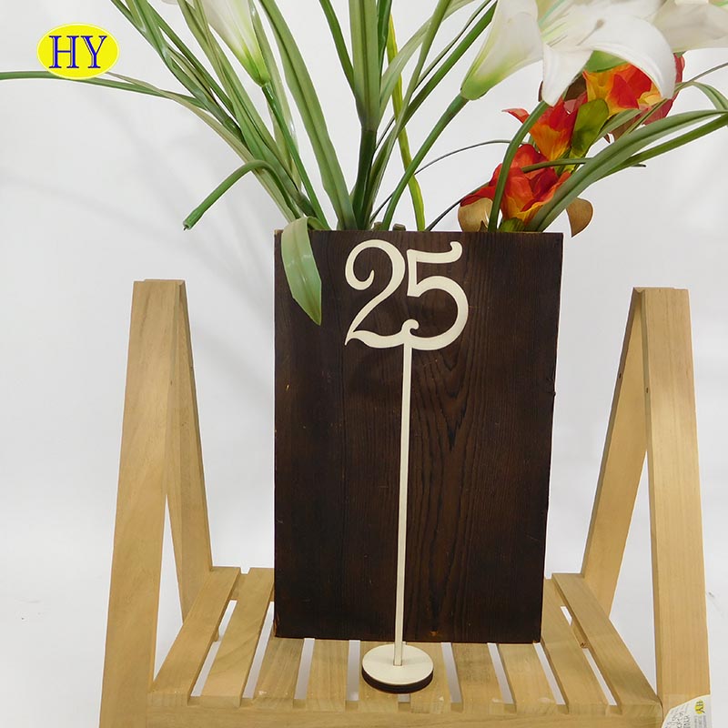 New coming DIY wooden letter for wedding and party