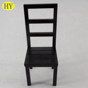 Dolls House unfinished Miniature Dining Room furniture Wood Chair