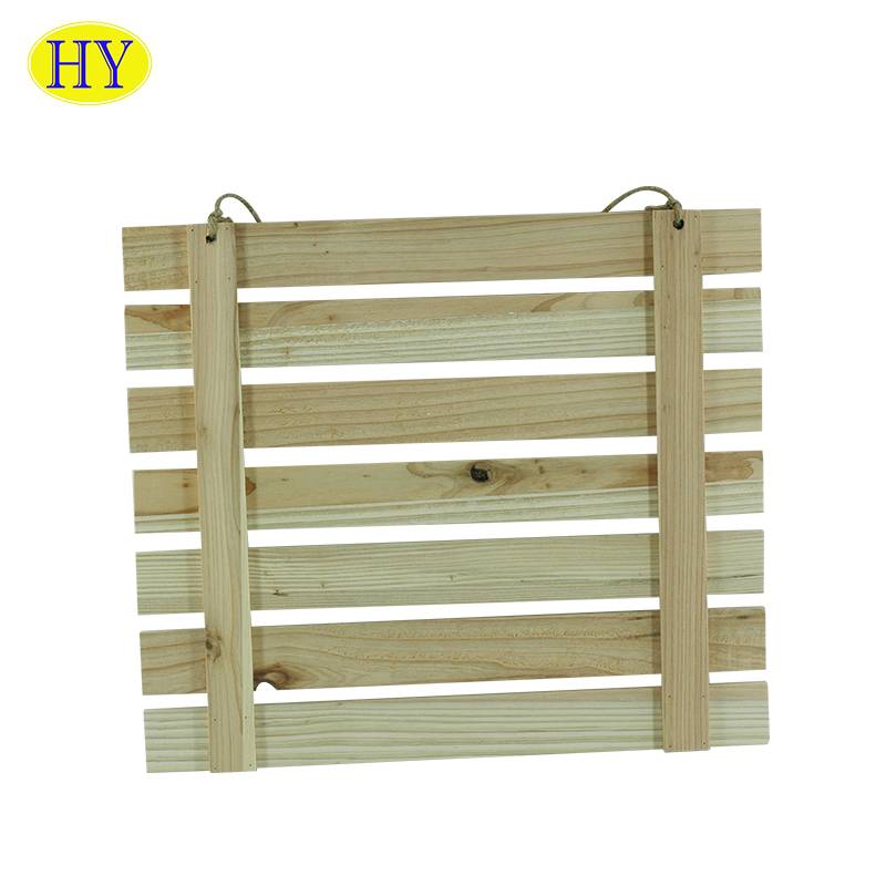Household handmade Environmental hanging wooden wall shelf decorative Wood Shelves