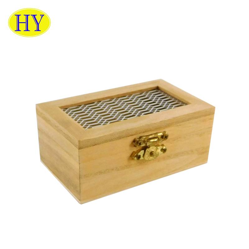 Wholesale Custom Small Herb Wood Box