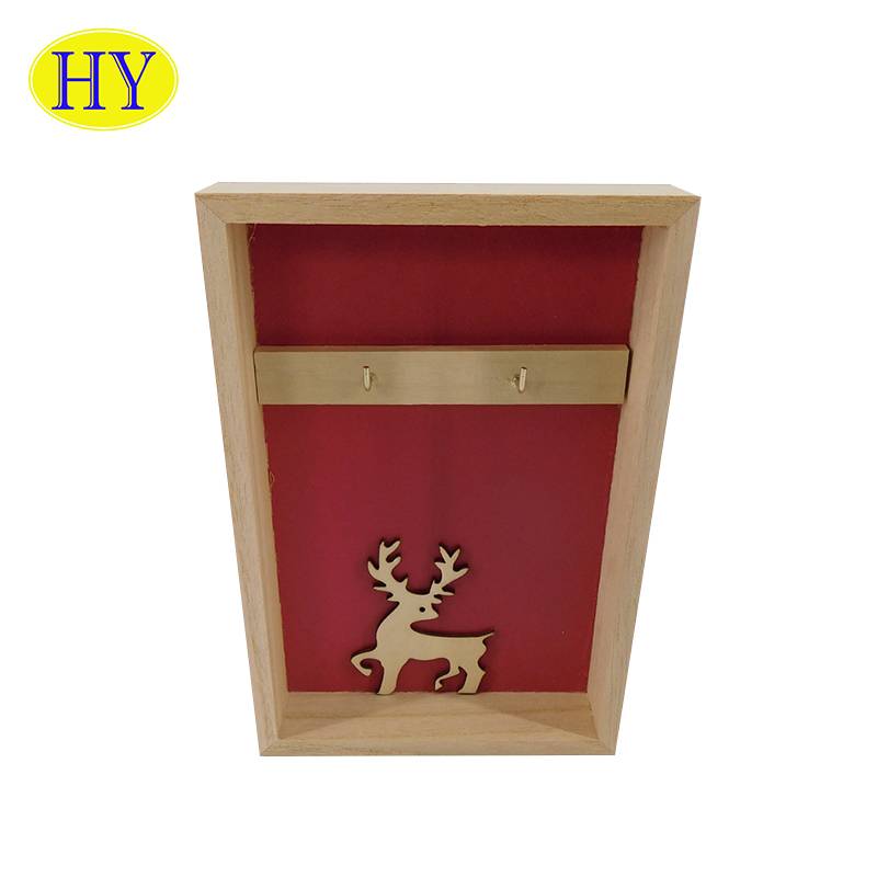 Eco-friendly Handicraft Home Decoration European Modern Wooden Key Box