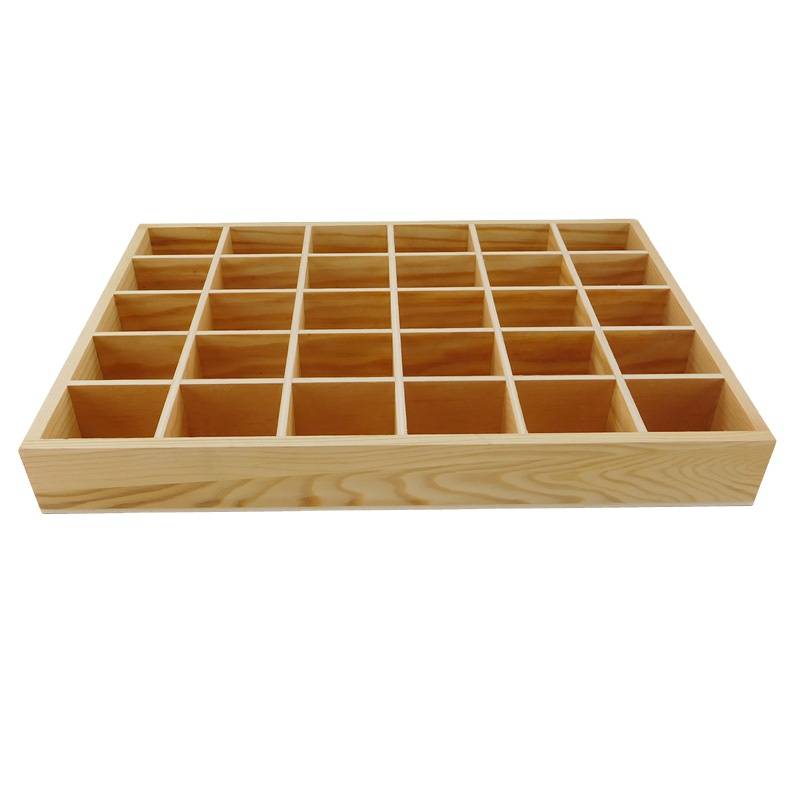Solid wood jewelry box jewellery box with compartments wooden product