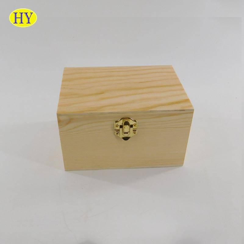 Wholesale Unfinished Custom Wooden Boxes Compartments