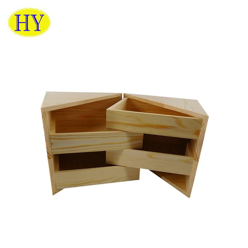 New Fashion Design for Wooden Advent Calendar - Wooden desk organizer Storage Cabinet Retro Desktop Storage Cabinet – Huiyang