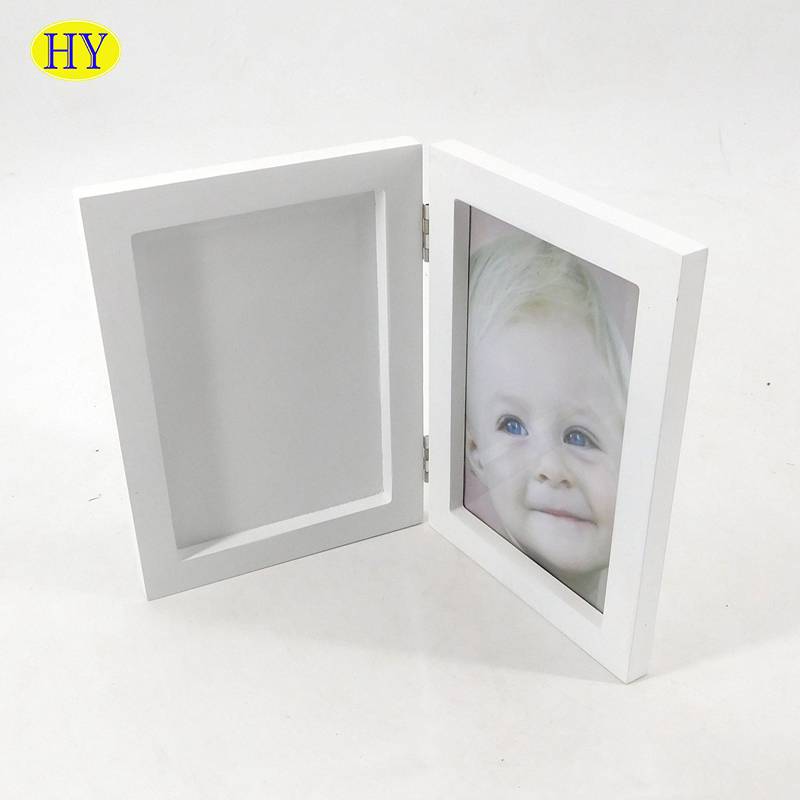 customized folded MDF painting photo frame wholesale