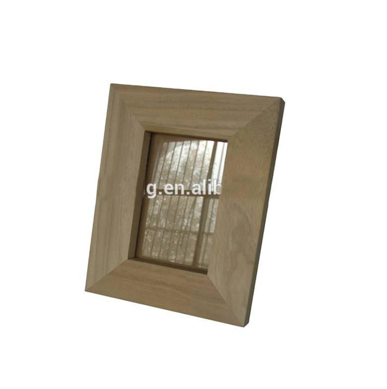 factory customized Wooden Box With Glass Lid - Cheap Factory Unfinished Wooden Picture Frames Wholesale – Huiyang
