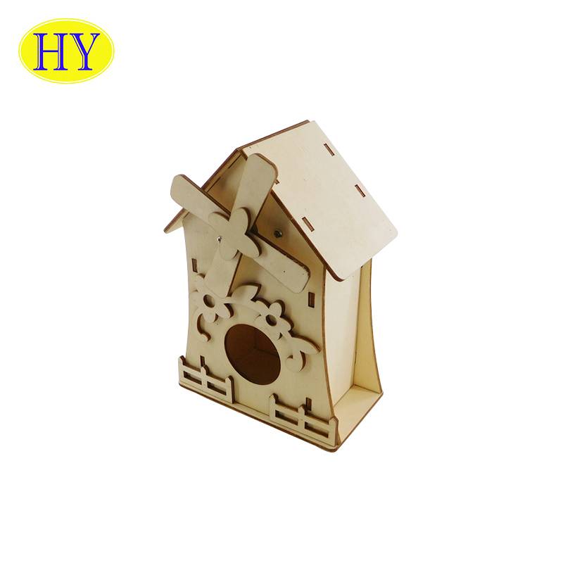 Unique Beautiful Home Decor  outdoor deluxe wood bird house For Sale
