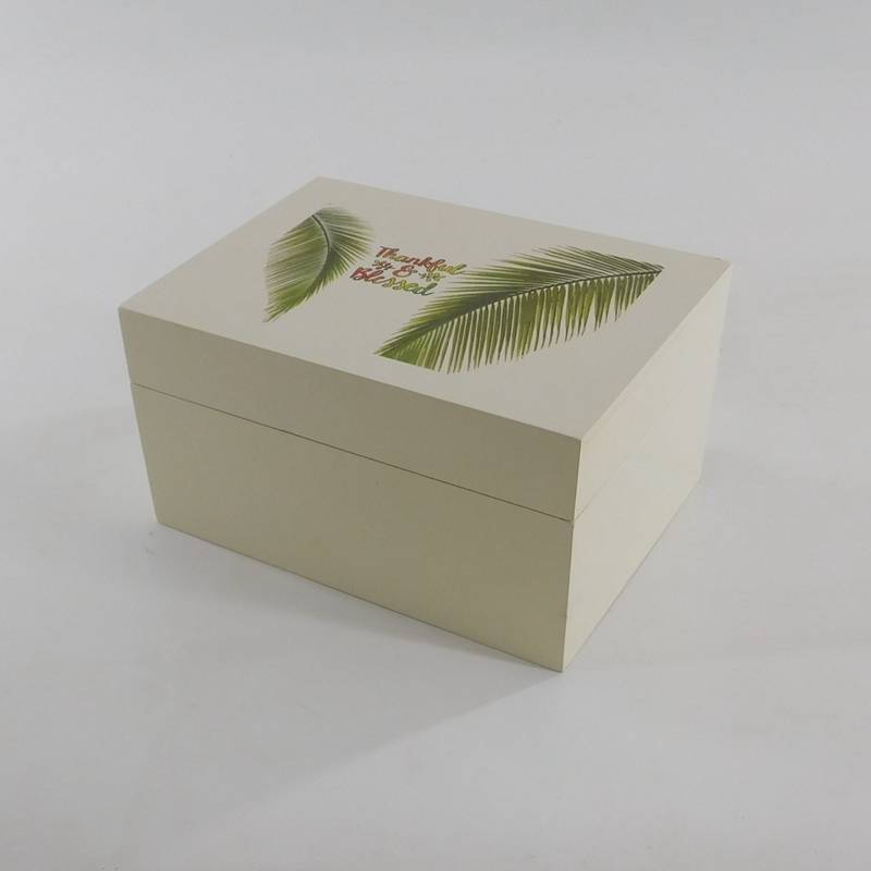 Chinese wholesale - custom design MDF wood box with lift lid wholesale – Huiyang