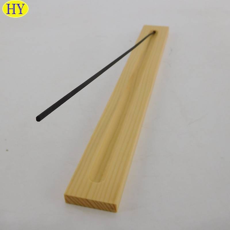 Wood Handmade Craft Incense Stick Holder Inserted Wooden Incense Burner Box