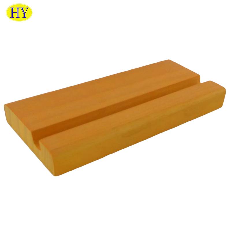 Cheap Discount Wood Plate Manufacturers Suppliers - Table stand menu holder wooden card holder acrylic menu holder – Huiyang
