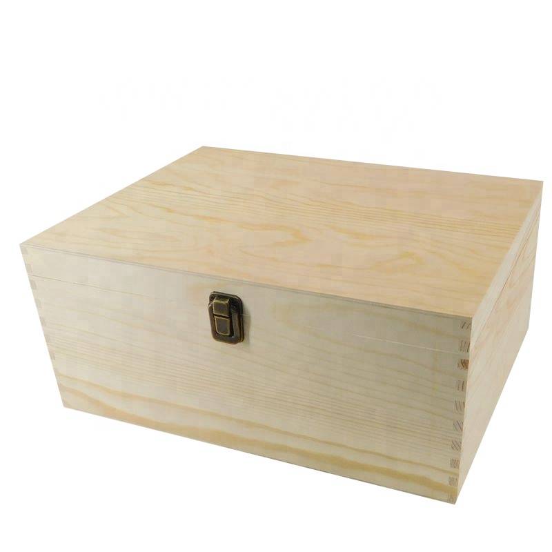 Rapid Delivery for Round Wooden Tray - Custom Unfinished unique Japanese Paulownia Wooden Boxes Wholesale – Huiyang