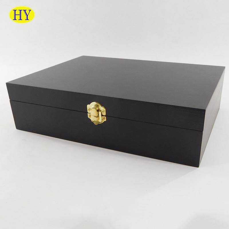 Cheap Discount Playing Card Box Wood Manufacturers Suppliers - Custom painted wooden cigar packaging box wholesale – Huiyang