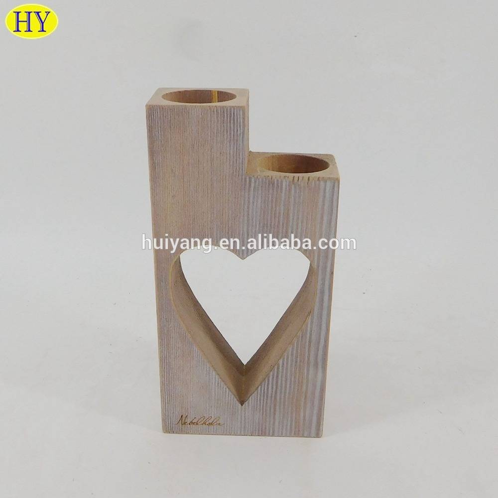 Shabby Chic Wholesale Factory Wooden Candle Holder