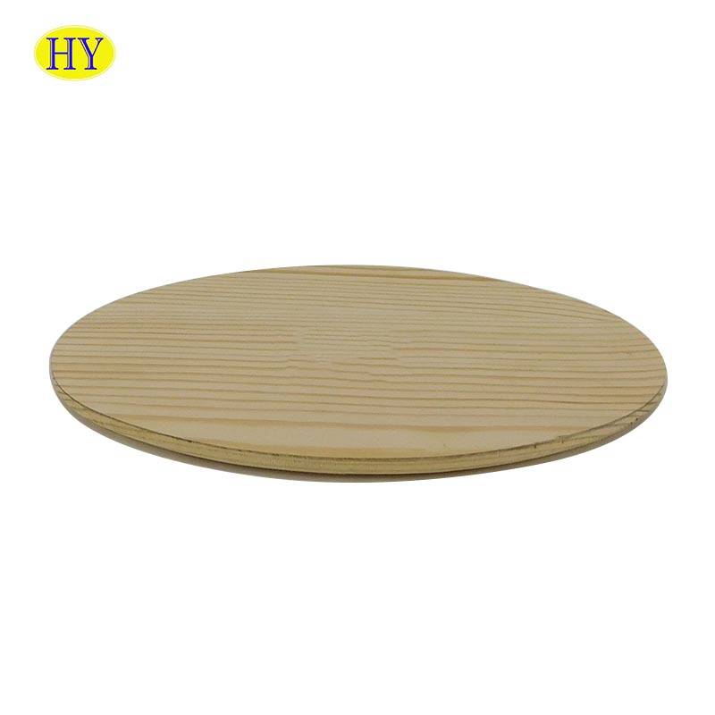 Wholesale Oval Shape Custom Unfinished Wood Cutting Board