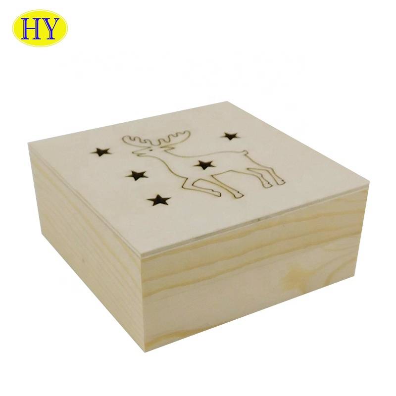 Factory For Wooden Crates Wholesale - Wedding gift cute animal music box girl music box for sale – Huiyang