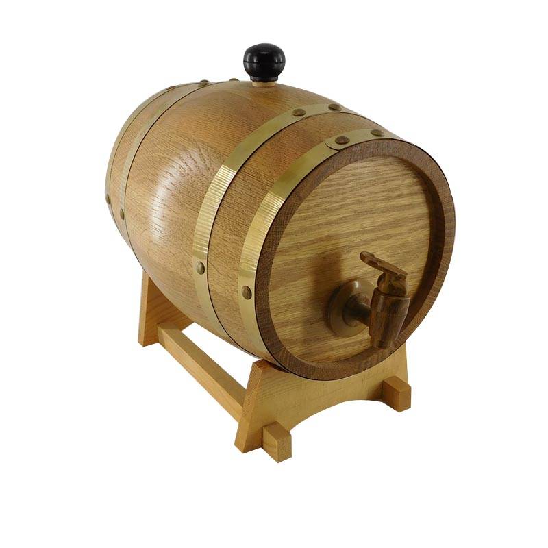 Wooden Barrel for Storage or Aging Wine & Spirits Wine Barrels Wine Holder