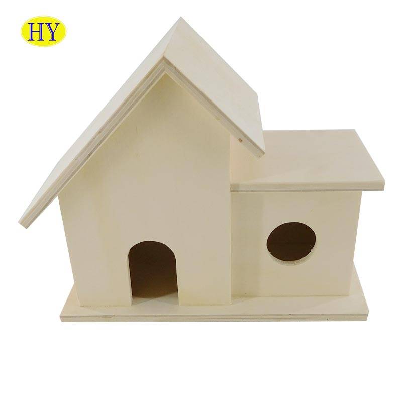 Top Quality Wooden Menu Holder - Wholesale Cheap Unfinished Wooden Bird Cage – Huiyang