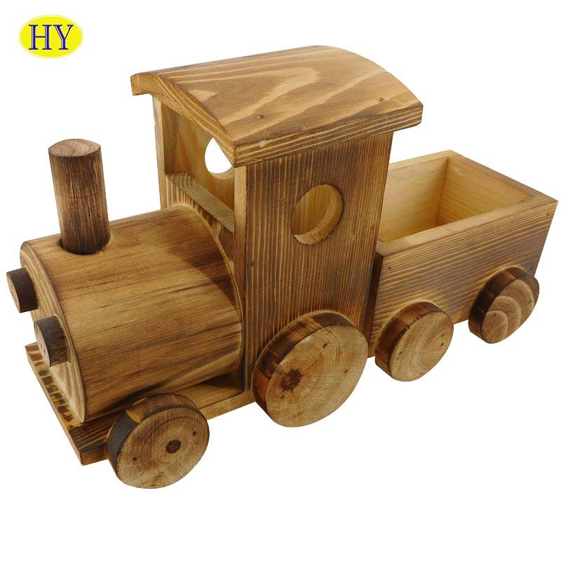 Wholesale Kid's Wooden Educational Toy Wood Toy Train