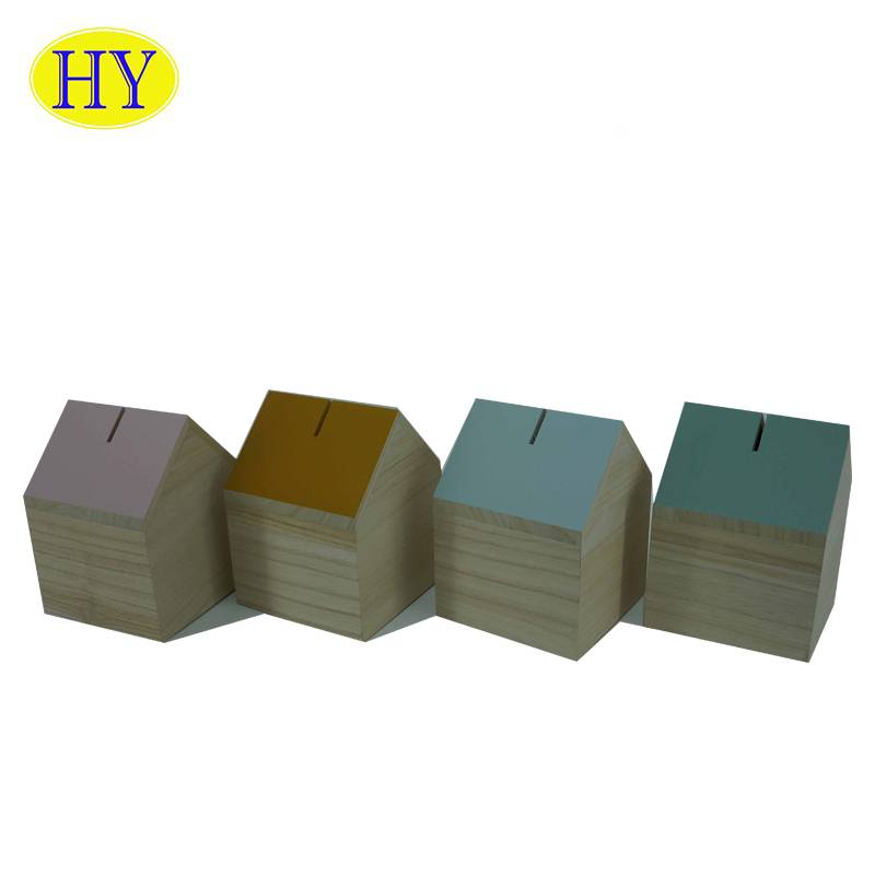 China New Product Wooden Crates Hobby Lobby - Bamboo Wooden Piggy Bank Money Saving Box for sale – Huiyang